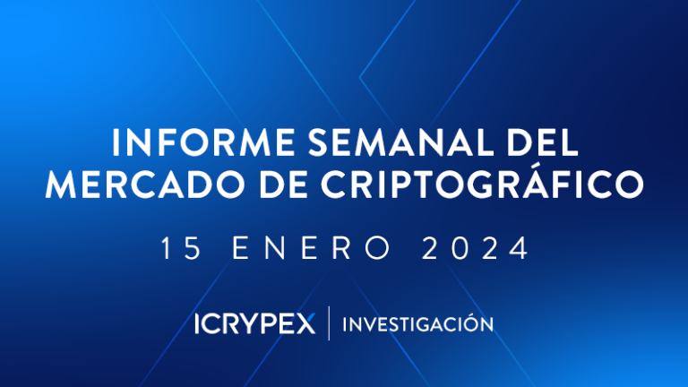 informes semanales del mercado criptográfico 15 enero 2024