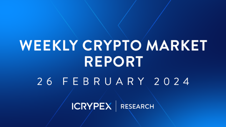 weekly crypto market report 26 february 2024