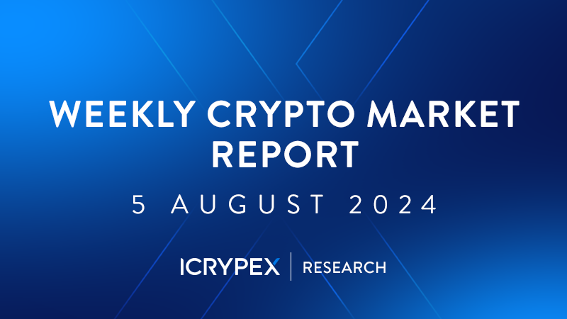 weekly crypto market report 5 august 2024