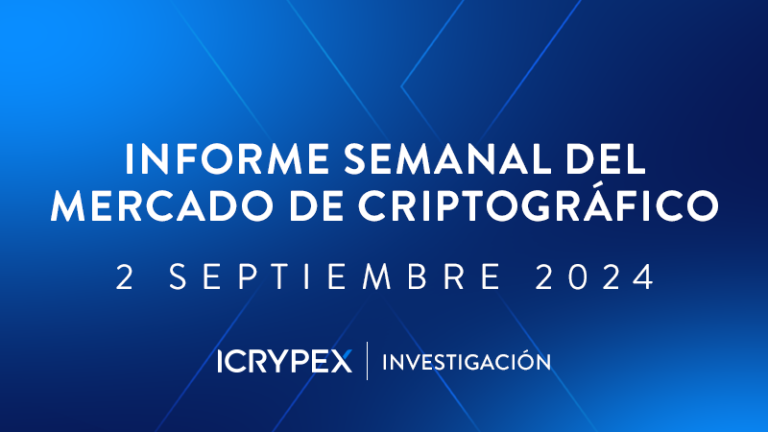 informe semanal del mercado de criptográfico 2 septiembre 2024