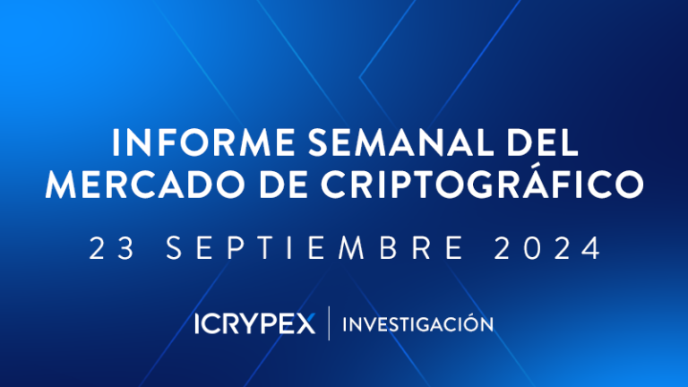 informe semanal del mercado de criptográfico 23 septiembre 2024