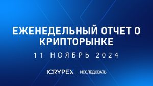 еженедельный отчет о крипторынке 11 ноябрь 2024