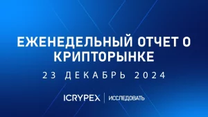 еженедельный отчет о крипторынке 23 декабрь 2024