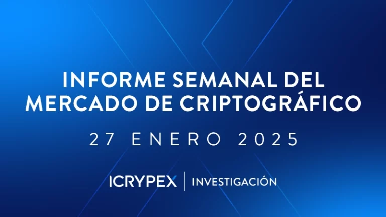 informe semanal del mercado de criptográfico 27 enero 2025