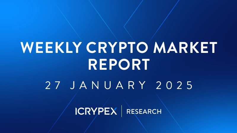 weekly crypto market report 27 january 2025