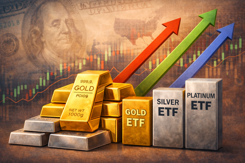Precious Metals ETFs See Strong Inflows What Investors Are Positioning For