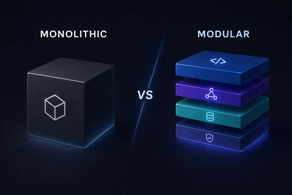 Modular vs Monolithic Blockchains Explained